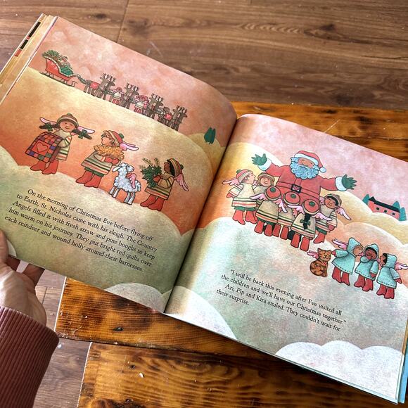 Vintage 1996 Country Angel Christmas Paperback Book - Picture 5 of 8